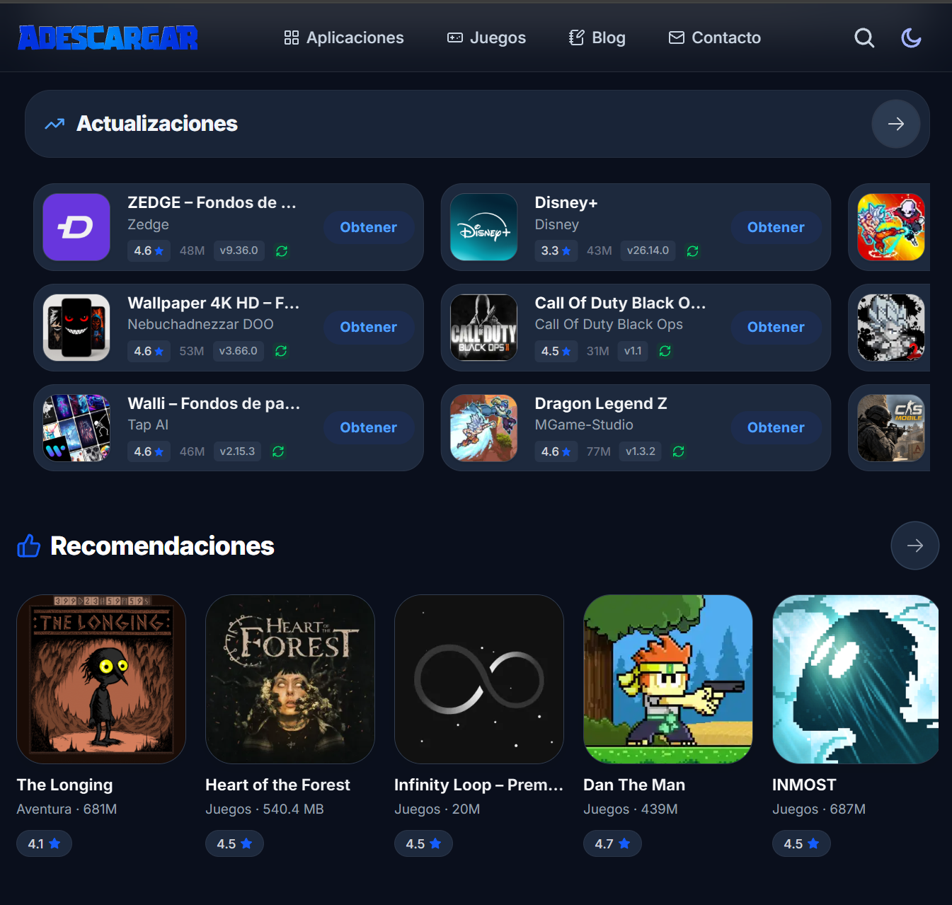 Centenas de jogos e Aplicativos Mobile APK