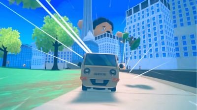 A Comedic Driving Game That Encourages Vehicular Manslaughter Is The First Isekai I Don’t Hate