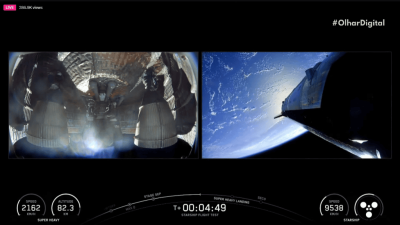 Starship continua flutuando uma semana após pouso histórico no oceano