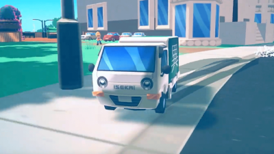 Truck-kun is Supporting Me from Another World?! - Official Launch Trailer