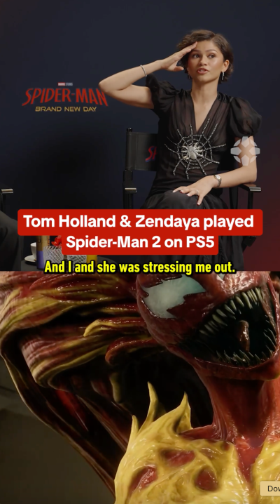 Tom Holland and Zendaya Love Playing The Spider-Man PS5 Games Together