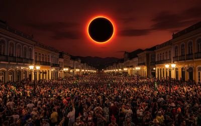 Eclipse solar faz dia virar noite na Europa. Quando será o próximo no Brasil?