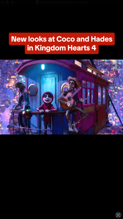Pixar's Coco Is Coming to Kingdom Hearts 4