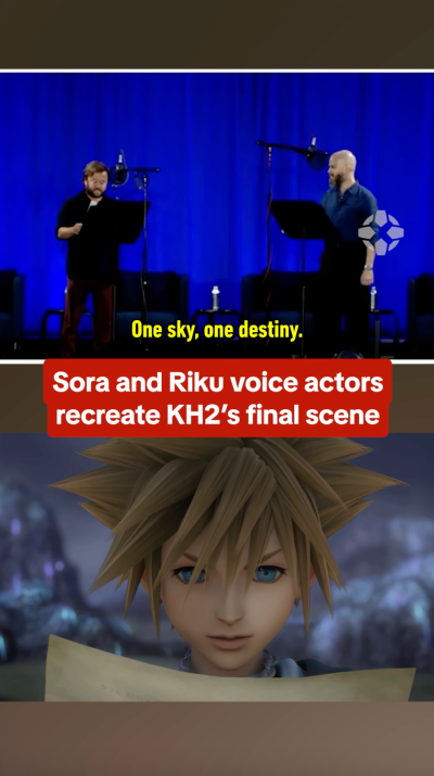 Haley Joel Osment and David Gallagher Performed Final Scene From Kingdom Hearts 2 Live