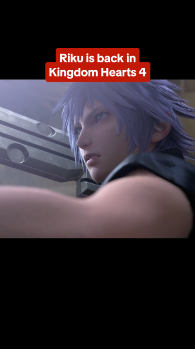 First Look At Riku In Kingdom Hearts 4
