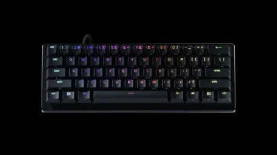 Razer lança Huntsman V3 Pro Mini 8KHz, teclado 60% com 0,48 ms de latência