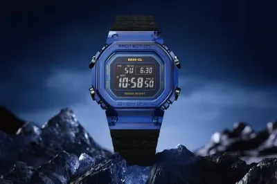 G-Shock MRG-D5000 Blue Sapphire custa US$ 80 mil e é o relógio de série mais caro da história da marca