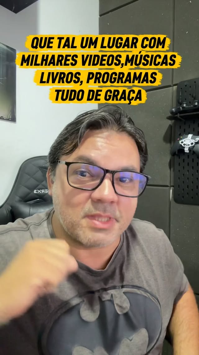 Milhares de filmes, Músicas, sites, programas