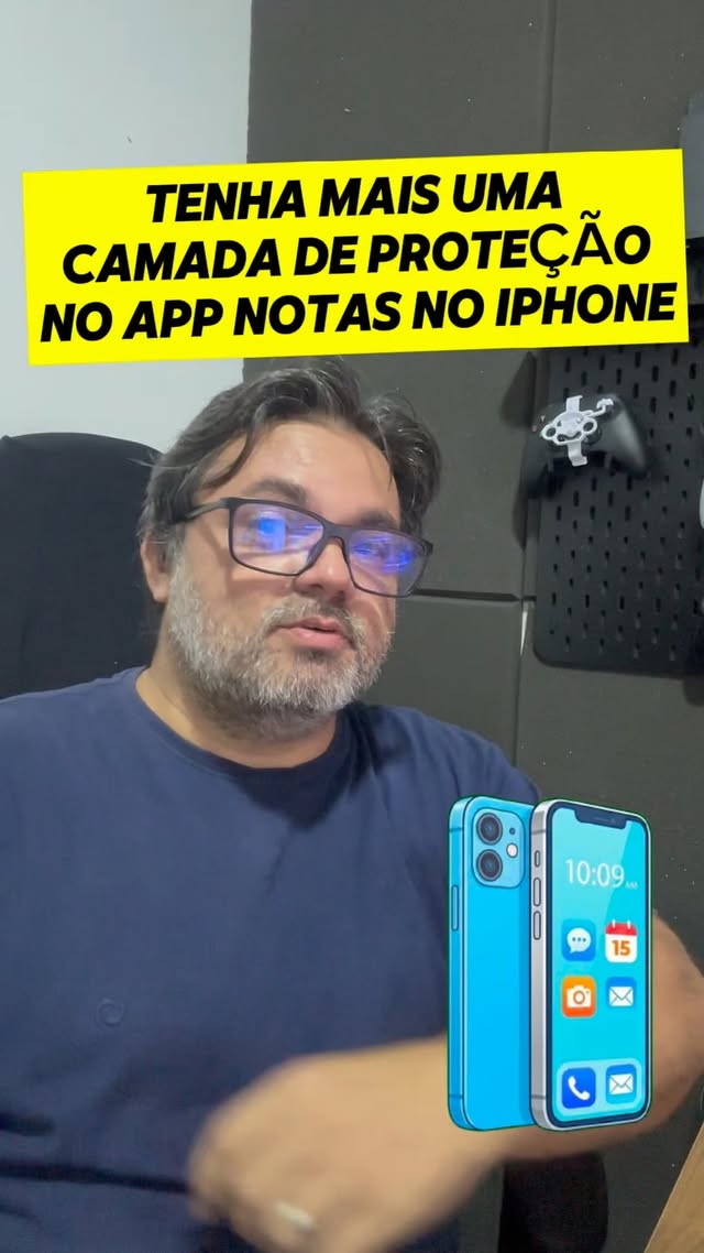 Protega suas notas no Iphone